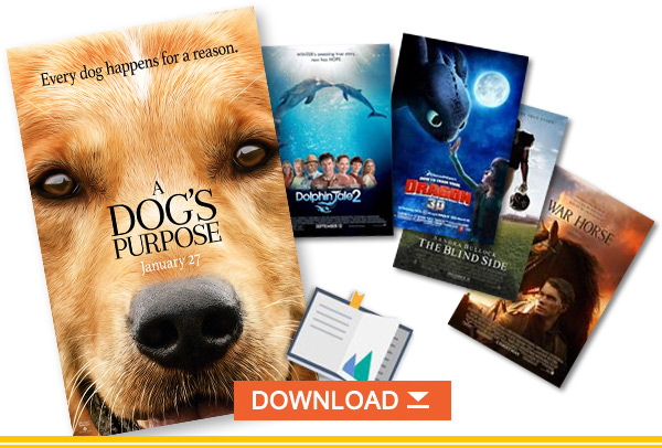 DOWNLOAD CURRICULUM for A Dog's Purpose and other great movies!