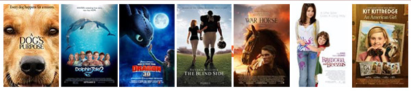 Find Curriculum for A Dog's Purpose, Dolphin Tale 2 and many other popular movies